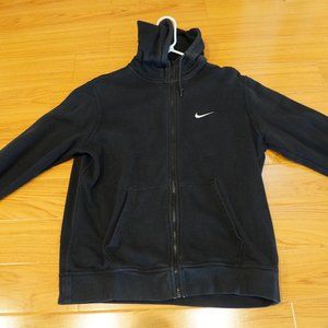 Nike Zip Hoodie - Black - Large